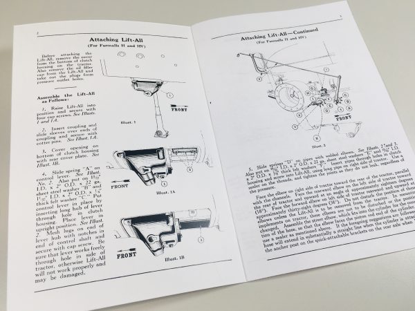 Farmall M Mv Tractor Service Manual Set Owner Operator Repair Shop Parts Catalog - Image 3