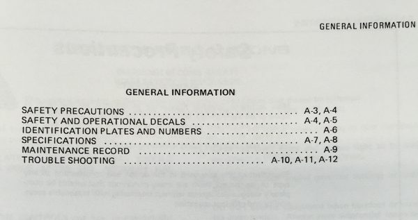 Allis Chalmers 800Gt Tractors Service Repair Shop Manual Overhaul Adjustments - Image 2