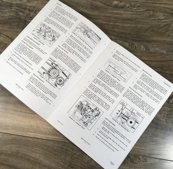 Allis Chalmers 800Gt Tractors Service Repair Shop Manual Overhaul Adjustments - Image 9