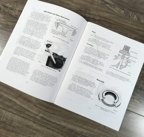 Farmall Ih C-157 Gas Engine 2400A Tractor Backhoe Service Shop Repair Manual - Image 6