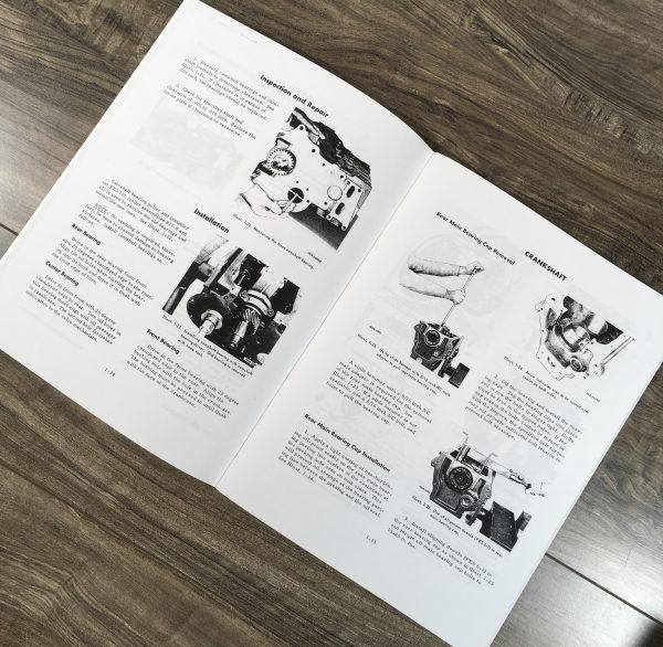Farmall Ih C-157 Gas Engine 2400A Tractor Backhoe Service Shop Repair Manual - Image 3