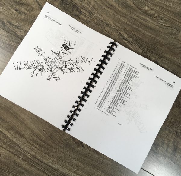 Allis Chalmers 652 653 Crawler Dozer 655 Loader Parts Manual Catalog Book - Image 8