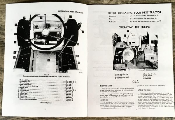 International Cub Cadet 126 127 147 Lawn Tractor Operators Owners Repair Manual - Image 4