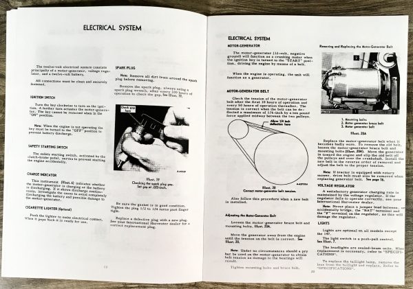International Cub Cadet 126 127 147 Lawn Tractor Operators Owners Repair Manual - Image 6