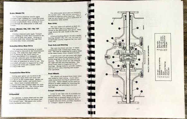 International Cub Cadet 73 106 107 Lawn Tractor Service Repair Workshop Manual - Image 4