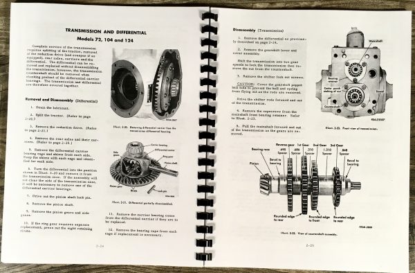 Cub Cadet International 72 104 Service Repair Shop Lawn Garden Tractor Manual - Image 5