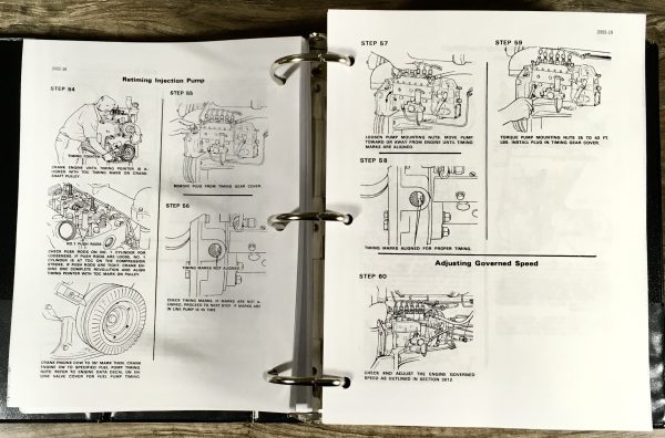 Case W18B W20C Wheel Loader Pay Service Technical Manual Repair Shop In Binder - Image 10