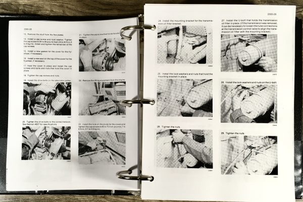 Case W18B W20C Wheel Loader Pay Service Technical Manual Repair Shop In Binder - Image 11