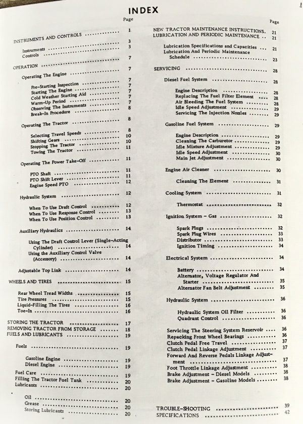 Massey Ferguson Mf 2200 Tractor Industrial Owners Operators Manual Maintenance - Image 2