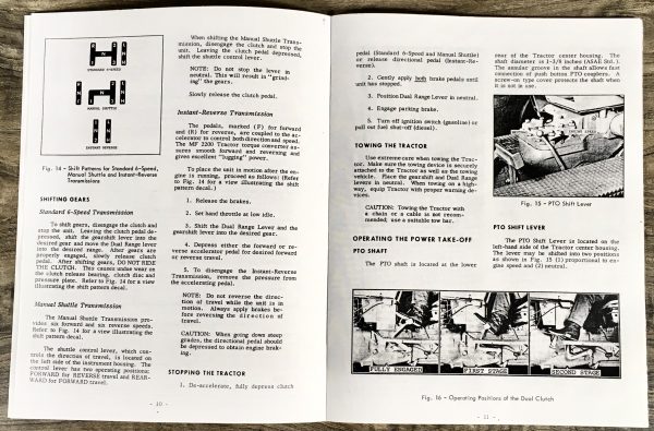 Massey Ferguson Mf 2200 Tractor Industrial Owners Operators Manual Maintenance - Image 6