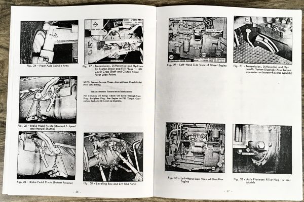 Massey Ferguson Mf 2200 Tractor Industrial Owners Operators Manual Maintenance - Image 7