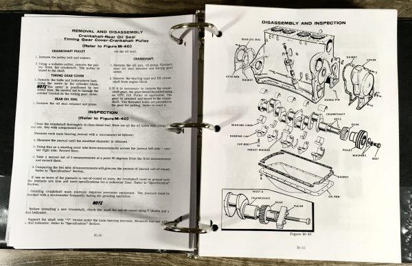 Case 850 Crawler Dozer Loader Service Repair Manual Technical Shop Book Binder - Image 9
