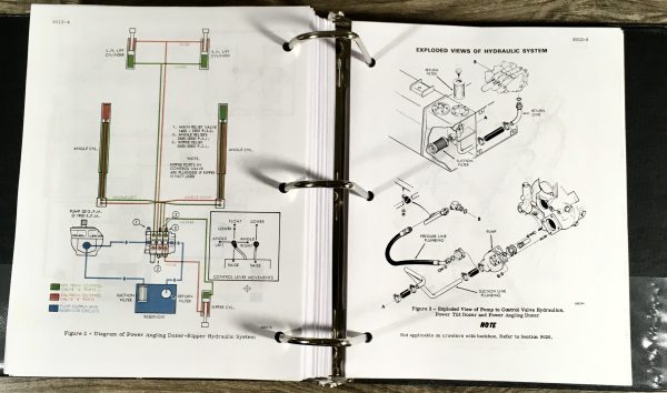 Case 850 Crawler Dozer Loader Service Repair Manual Technical Shop Book Binder - Image 15