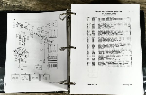 Case 850 Crawler Dozer Loader Service Manual Set Parts Catalog S/N After 7073469 - Image 21