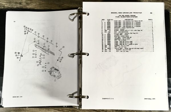 Case 850 Crawler Dozer Loader Service Manual Set Parts Catalog S/N After 7073469 - Image 23