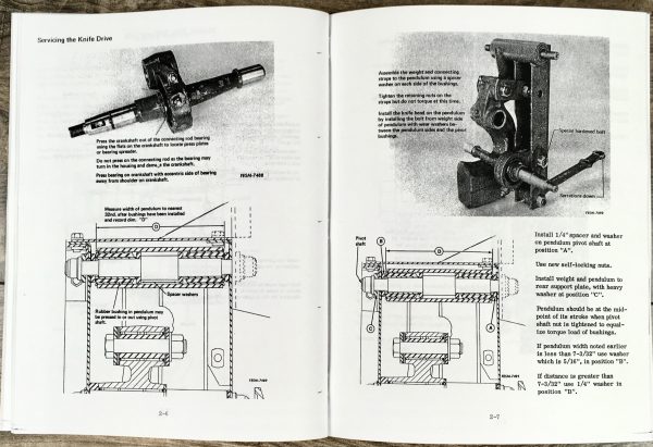 International 210 225 230 275 375 Windrowers Chassis Service Shop Repair Manual - Image 3
