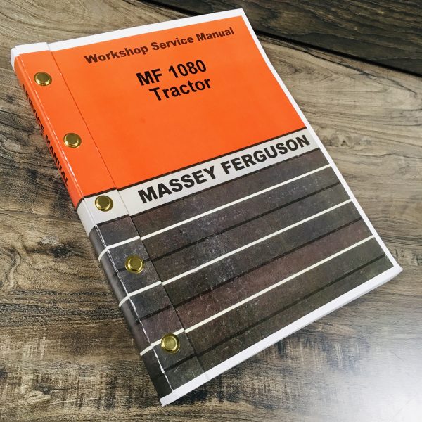 Massey Ferguson Mf 1080 Tractor Service Repair Shop Manual Technical Workshop