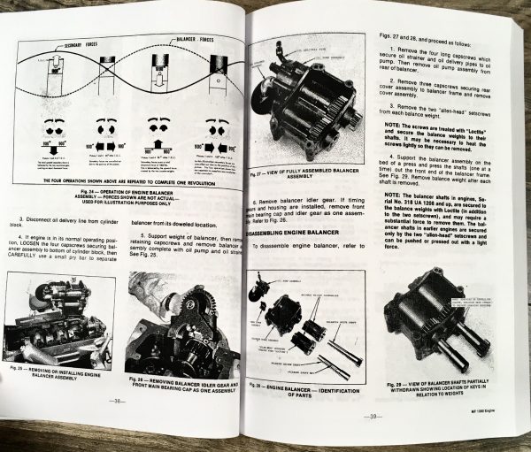 Massey Ferguson Mf 1080 Tractor Service Repair Shop Manual Technical Workshop - Image 4