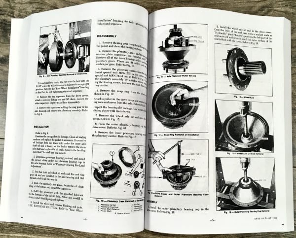 Massey Ferguson Mf 1080 Tractor Service Repair Shop Manual Technical Workshop - Image 6