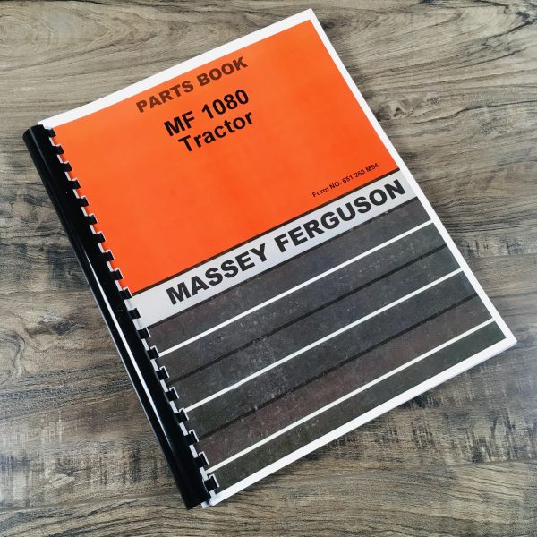 Massey Ferguson Mf 1080 Tractor Parts Catalog Manual View Assembly Numbers