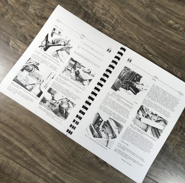 International Td9 91 92 Series Crawler Tractor Chassis Service Shop Manual TD-9 - Image 4