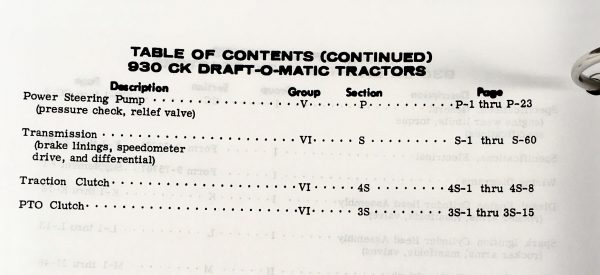 Case 930 Series 931 940 941 Tractor Service Manual Shop Book-Full Overhaul - Image 5