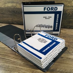 Ford 2000 3000 4000 5000 7000 Series Tractor Service Repair Manual Shop Book Ovh