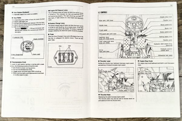 Kubota L235 L275 Tractors Operators Owners Manual 2Wd 4Wd Diesel Maintenance - Image 5