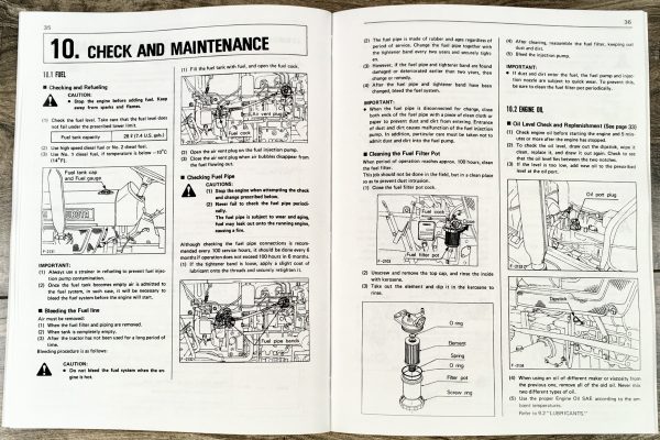 Kubota L235 L275 Tractors Operators Owners Manual 2Wd 4Wd Diesel Maintenance - Image 7