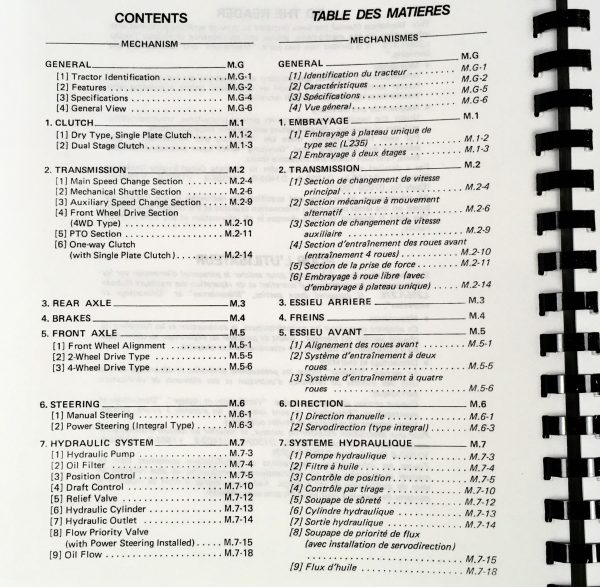 Kubota L235 L275 Tractor Service D1102 D1302 Engine Service Manual Set Repair - Image 3