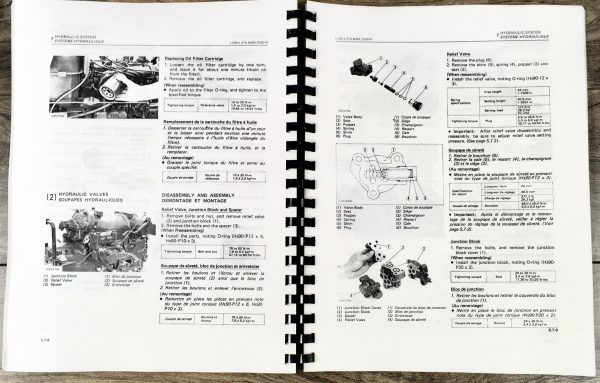 Kubota L275 Tractor Service Engine Chassis Operators Manual Parts Catalog Set - Image 30