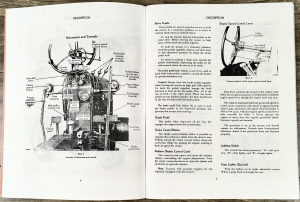 Farmall 300 Tractor Operators Owners Manual International Mccormick Instructions - Image 4