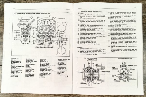 Kubota B6000 Tractor Service Parts Operators Repair Manual Shop Book Set Owners - Image 13