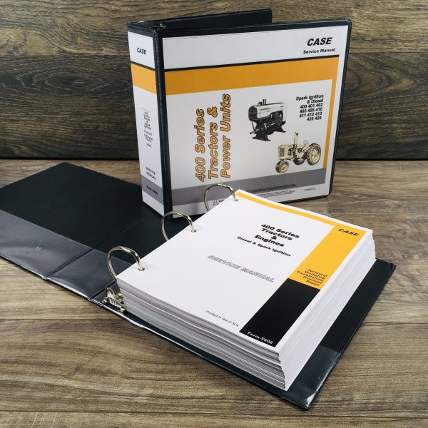 Case 400 401 402 403 405 Tractor Service Manual Shop Repair And Power Units
