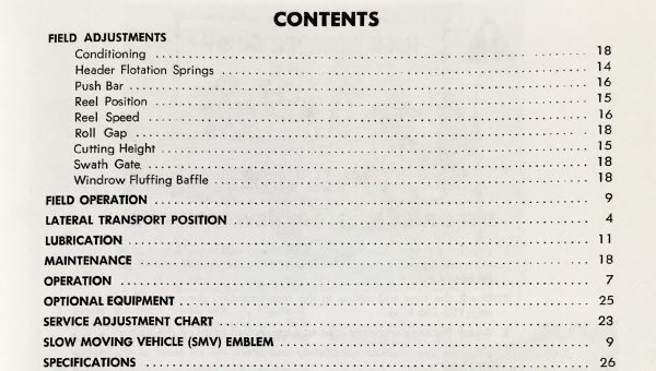 Sperry New Holland 495 Haybine Mower Conditioner Owner Operators Manual - Image 2