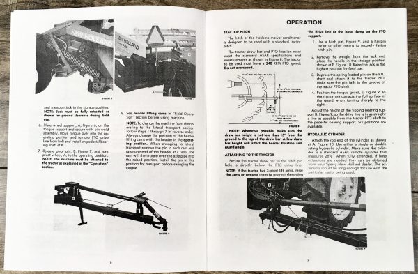 Sperry New Holland 495 Haybine Mower Conditioner Owner Operators Manual - Image 3
