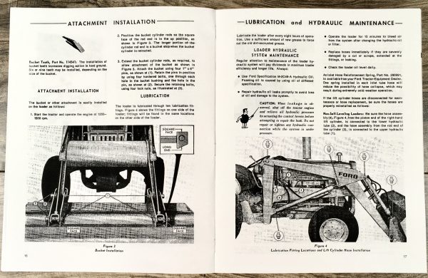 Ford Series 730 Loader Operators Owners Manual Book Maintenance Adjustments More - Image 3