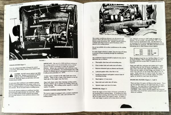 Allis Chalmers Ac 7060 Diesel Tractor Operators Manual Maintenance Prior to 6000 - Image 4