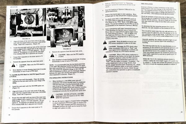 Allis Chalmers Ac 7060 Diesel Tractor Operators Manual Maintenance Prior to 6000 - Image 6