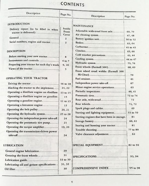 International Farmall 300 Tractor Gas Engine Service Parts Operator Manual Set - Image 22