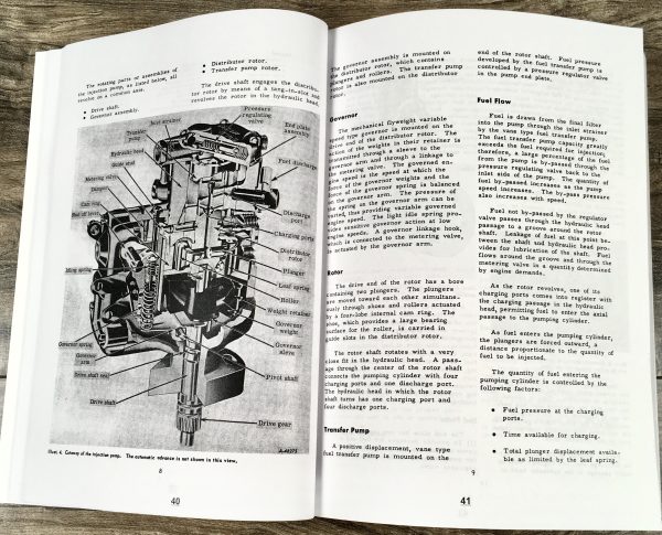 Farmall 300 Tractor Gas Engine Service Parts Repair Catalog Book Manual Set - Image 19