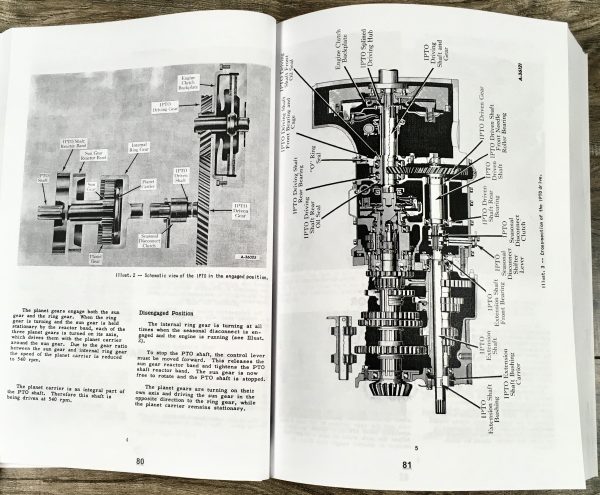 Farmall 300 Tractor Gas Engine Service Parts Repair Catalog Book Manual Set - Image 17