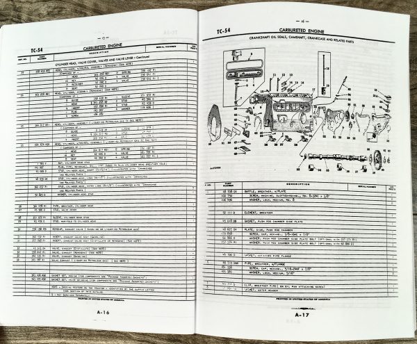 Farmall 300 Tractor Gas Engine Service Parts Repair Catalog Book Manual Set - Image 11