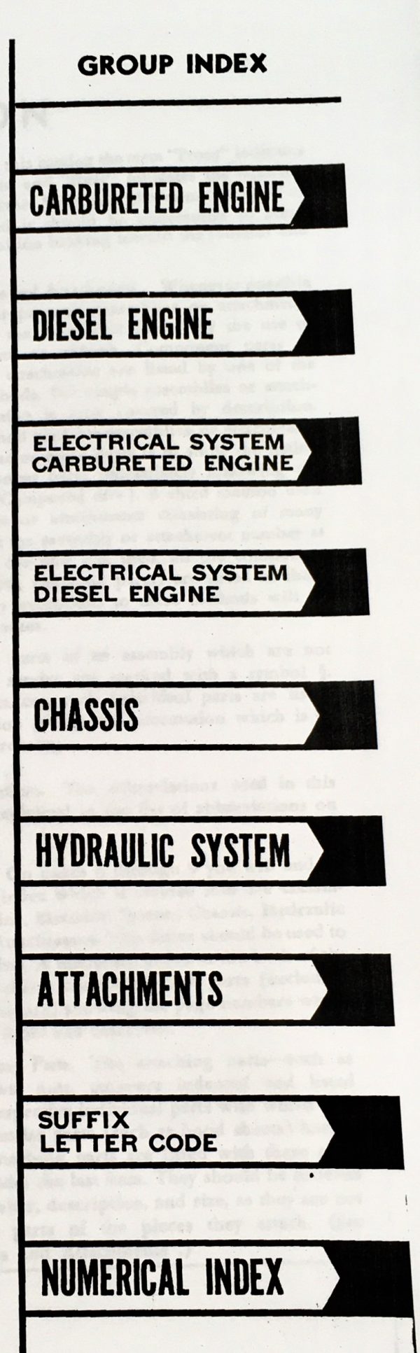 International Ih 300 350 Utility Tractor Parts Assembly Manual Catalog Numbers - Image 2