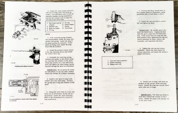International 3121 & 3122 Series A Backhoe Service Repair Shop Manual Technical - Image 5