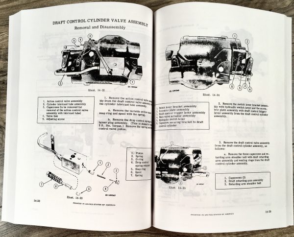 International 2400A 2400B 2500A 2500B Gas Tractor Service Manual Repair Shop - Image 16