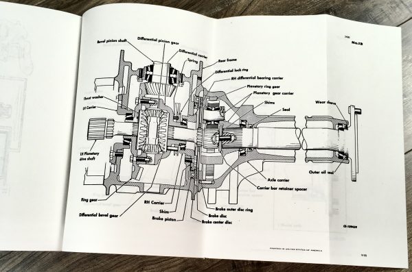 International 2400A 2400B 2500A 2500B Gas Tractor Service Manual Repair Shop - Image 6