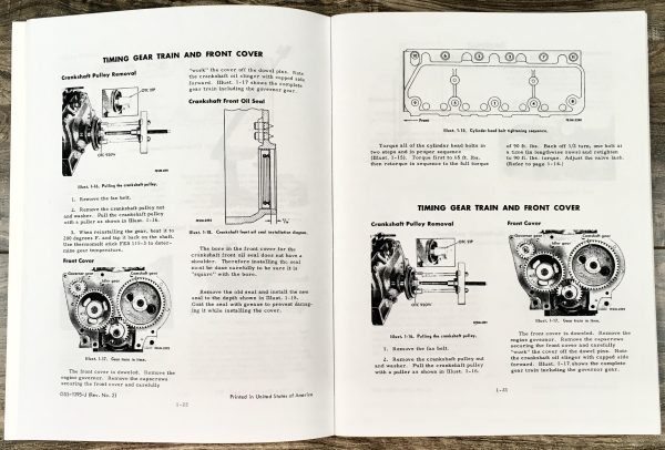 International 2400A 2400B 2500A 2500B Gas Tractor Service Manual Repair Shop - Image 10