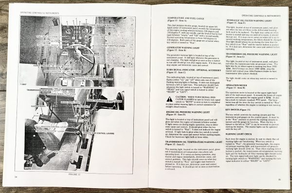 Allis Chalmers Ac 7030 Tractor Operators Owners Manual Diesel Operation Service - Image 3