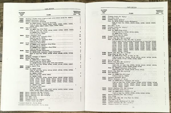 Briggs & Stratton Model 8 Repair Manual Parts Owners Service Operators 8F Bs - Image 2
